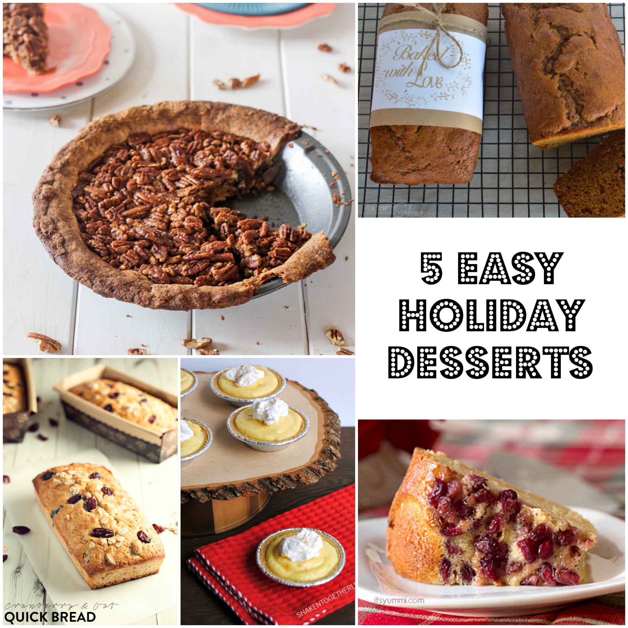 holiday desserts, Christmas dessert, dessert recipes, easy dessert recipes