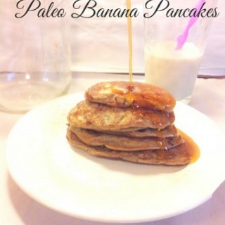 Easy Banana Pancakes (Gluten Free, Paleo)