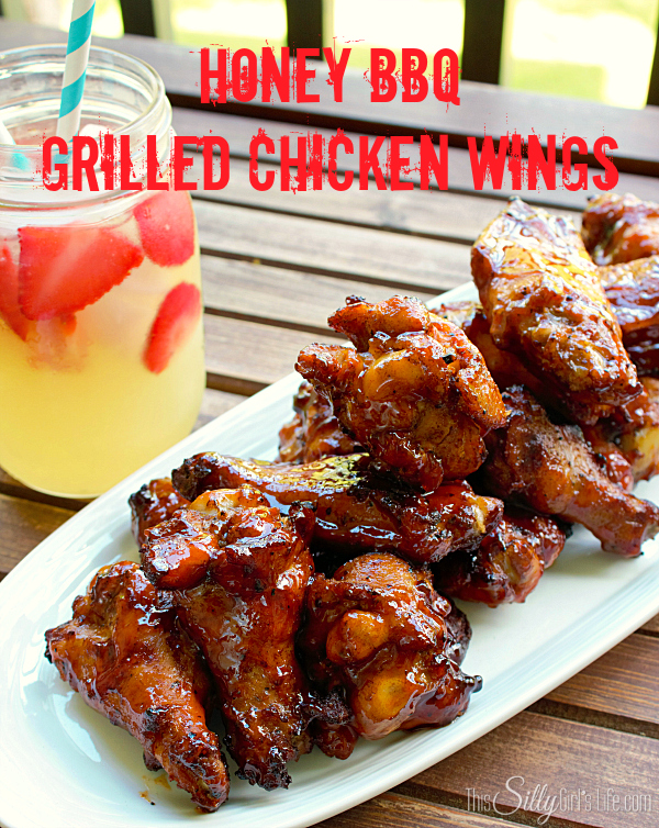 grilled chicken wings, summer grilling