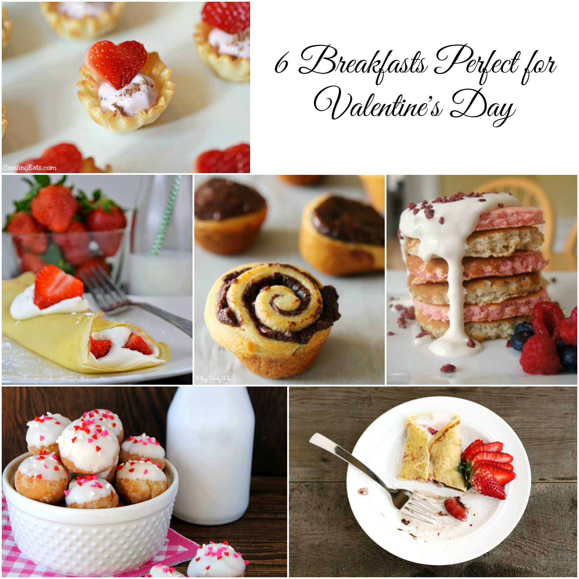 Valentine's breakfast ideas, Valentine's food