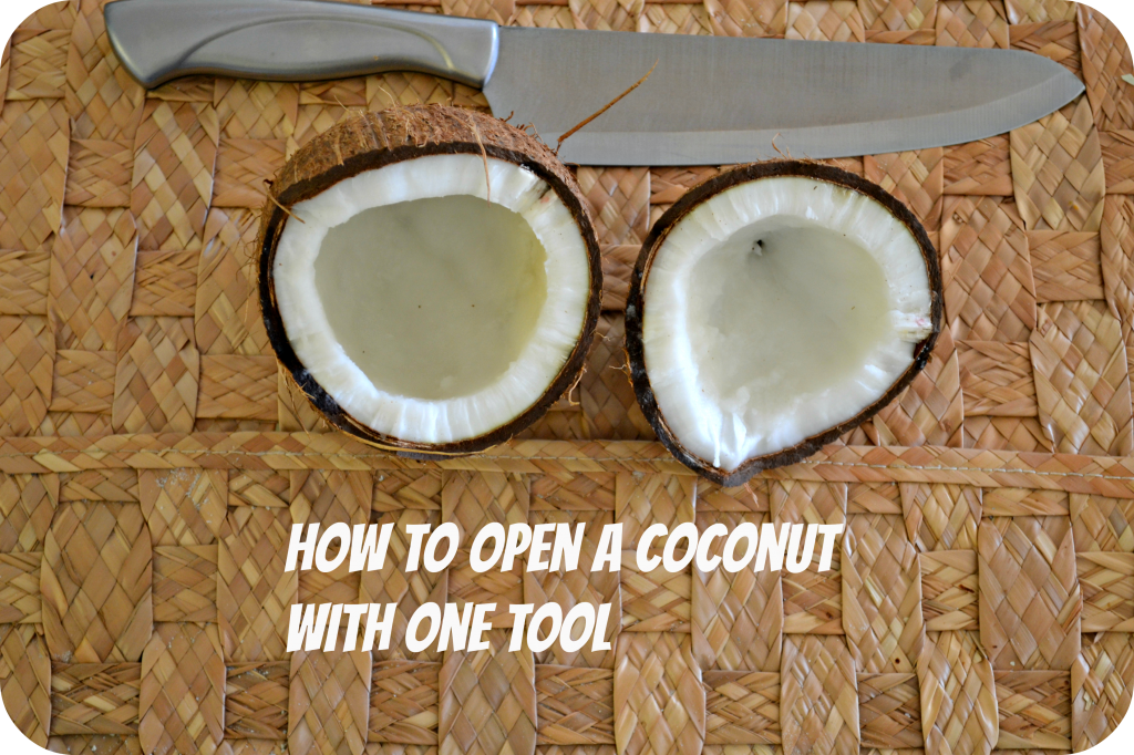 Open a Coconut with One Tool