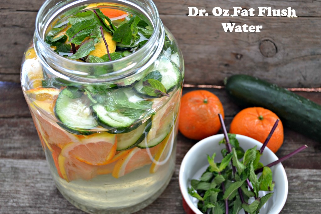 Dr. Oz Fat Flush Water