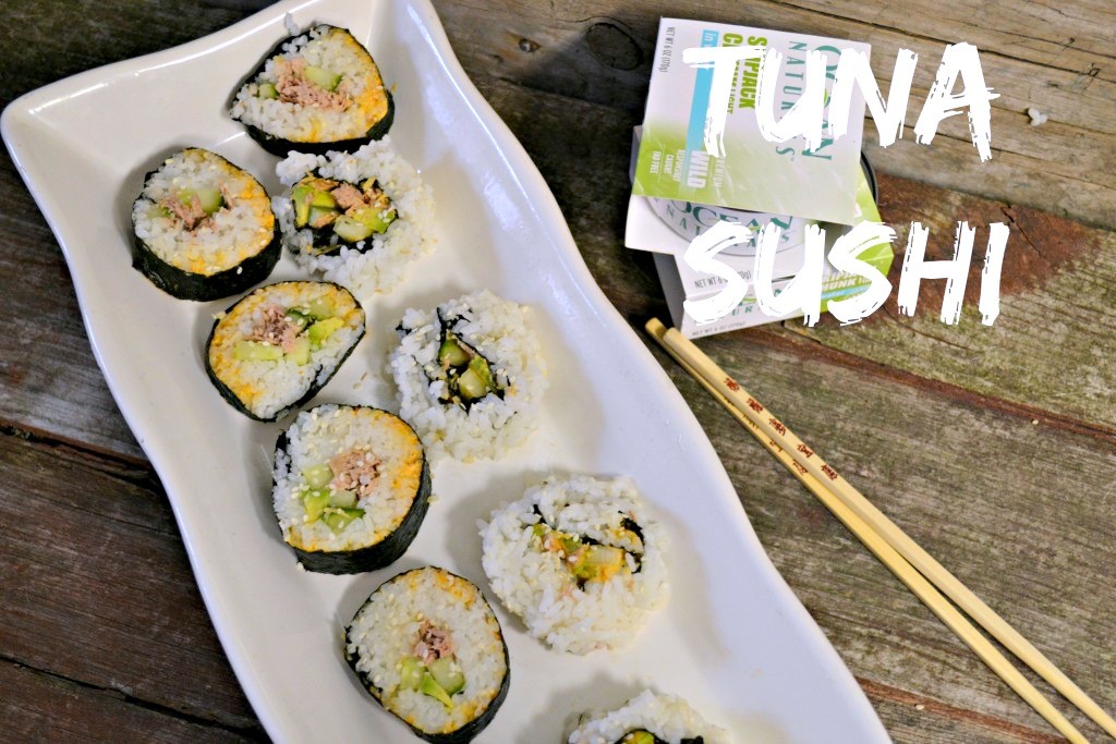 This tuna sushi is simple to make, great for lunch or dinner