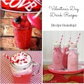 Valentine's Drinks, red drink recipes