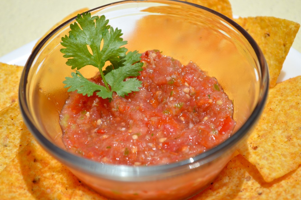homemade salsa, restaurant style salsa, low sodium salsa