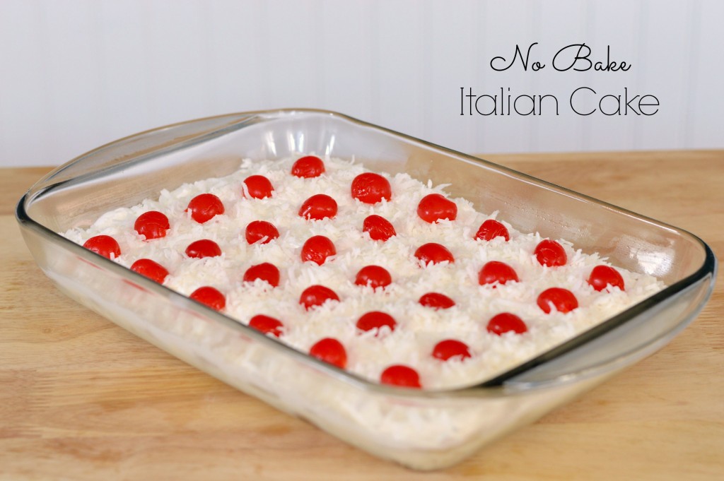 no bake italian cake, no bake dessert, easy dessert recipes