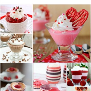 Valentine's Day desserts, festive desserts for Valentine's Day, dessert recipes, red desserts