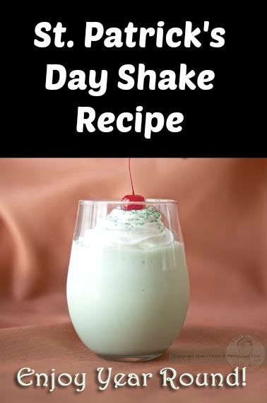 St. Patrick's Day Shake Recipe