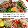 4 Grilled Pork Recipes that are perfect for busy weeknights #SoFab