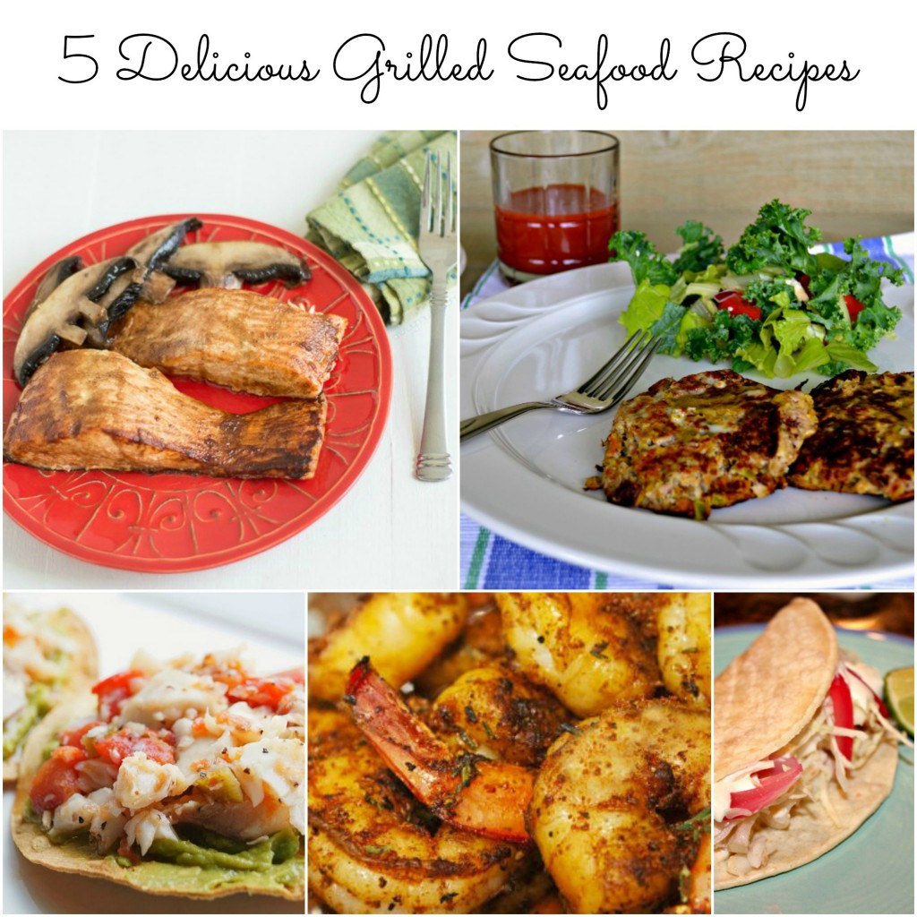 5 Delicious Grilled Seafood Recipes #SoFab