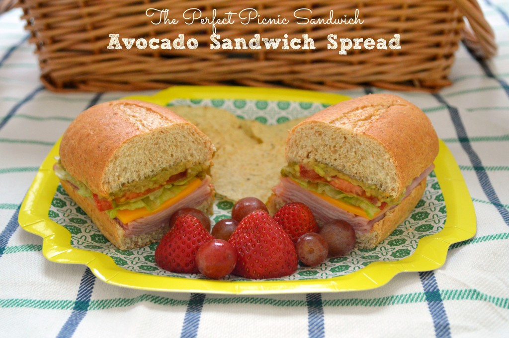Tips for a perfect picnic plus Avocado Sandwich Spread recipe #SoFab