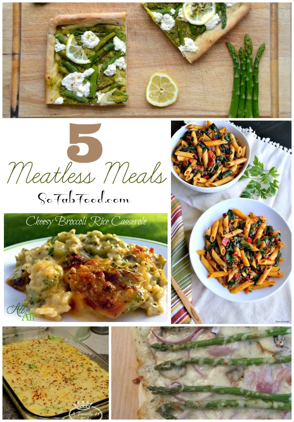Light meatless meals that are perfect for spring! #SoFab