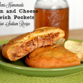 BBQ Chicken and Cheese Sandwich Pocket