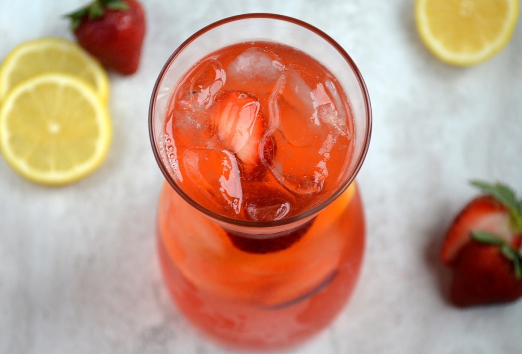 Homeade Strawberry Lemonade