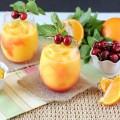 Tropical Fruit Slush with Sunny D and fresh fruit #SoFabFood #ad