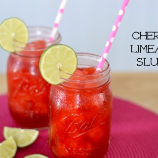Cherry Limeade Slush Drink Recipe