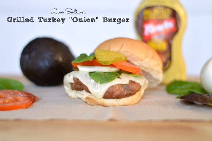 Heart Healthy Grilled Onion Burger