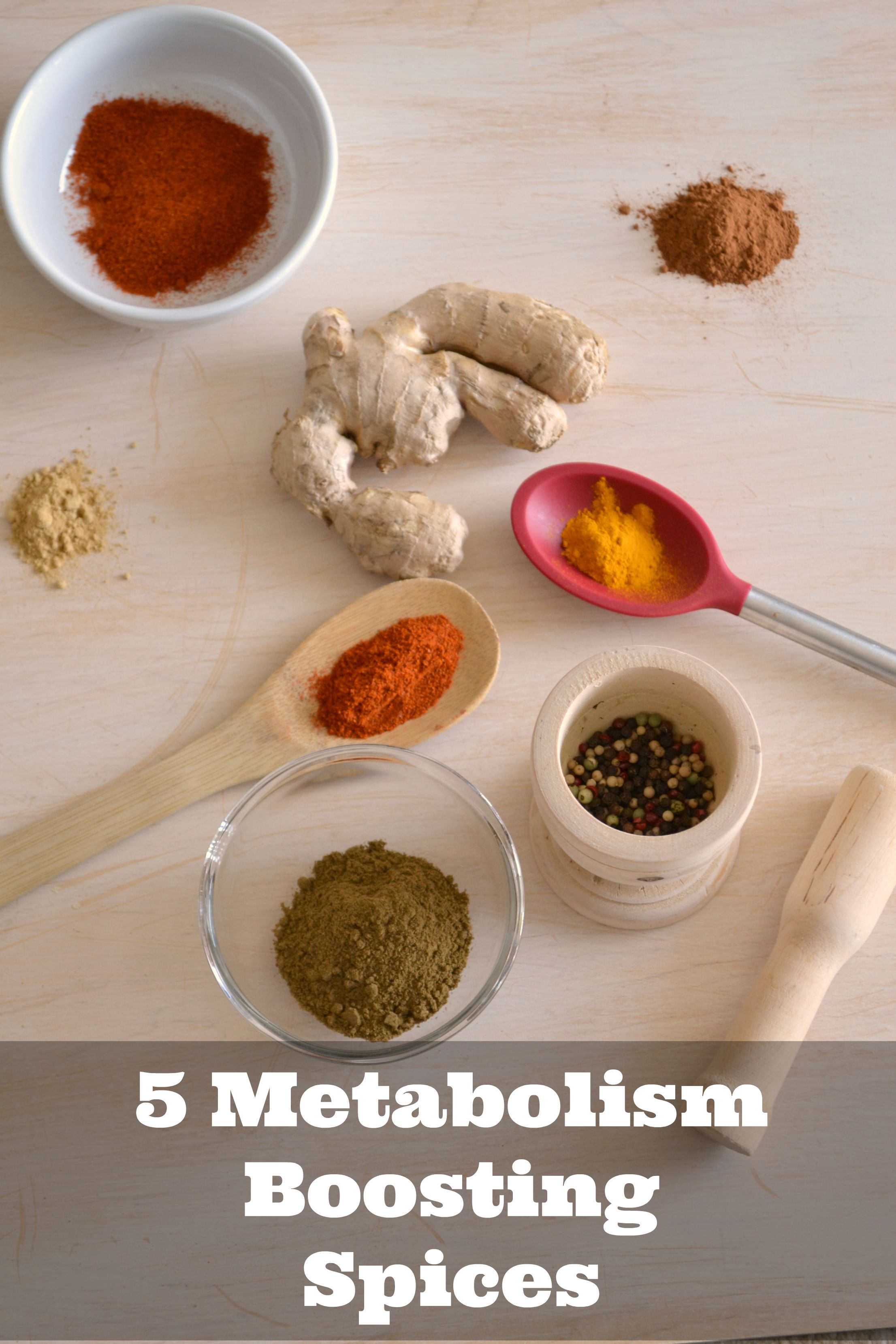 Metabolism boosting spices
