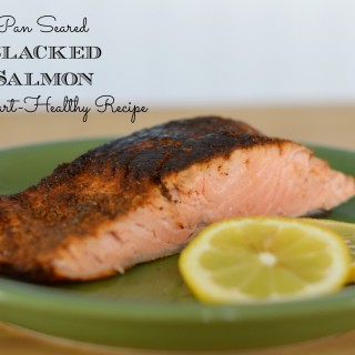 Heart Healthy Pan Seared Blackened Salmon Recipe