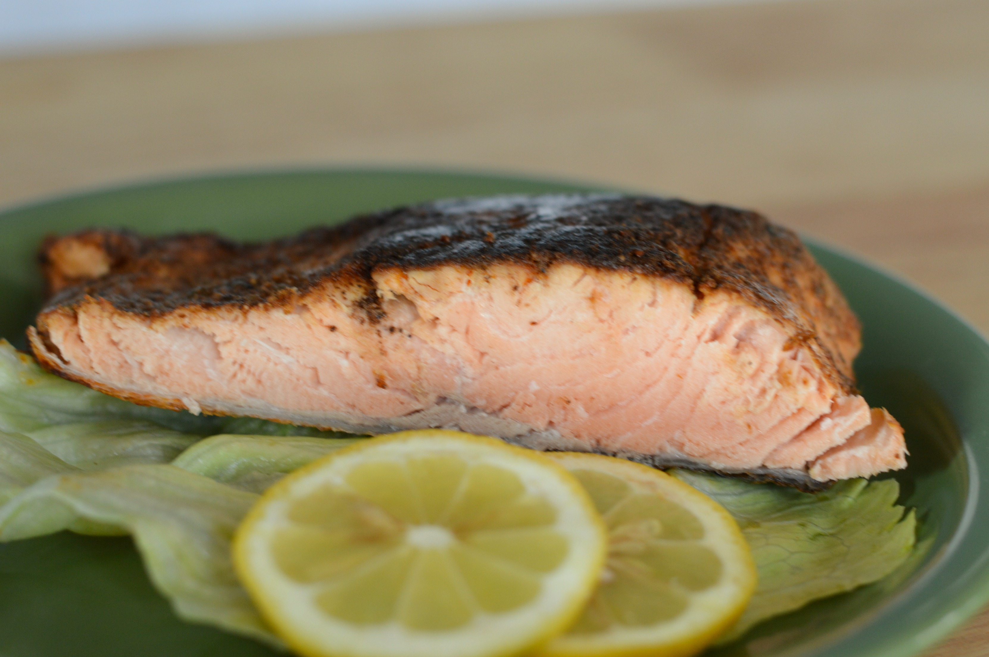 Heart Healthy Pan Seared Blackened Salmon