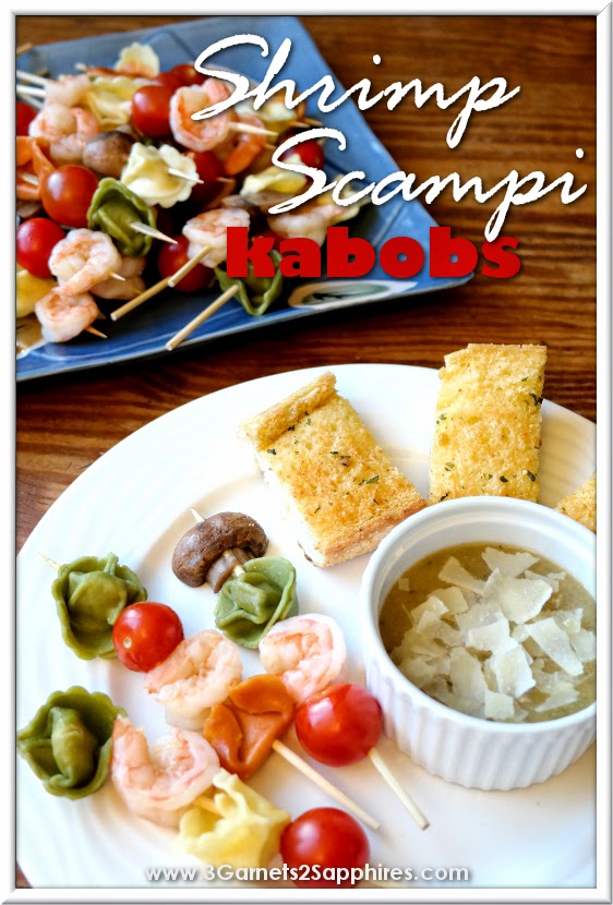 Shrimp Scampi Kabobs Recipe