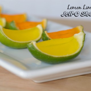 How to make Lemon Lime Jell-O Shots in Lime Peels