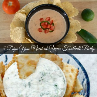 5 Football Party Dips: A Recipe Roundup