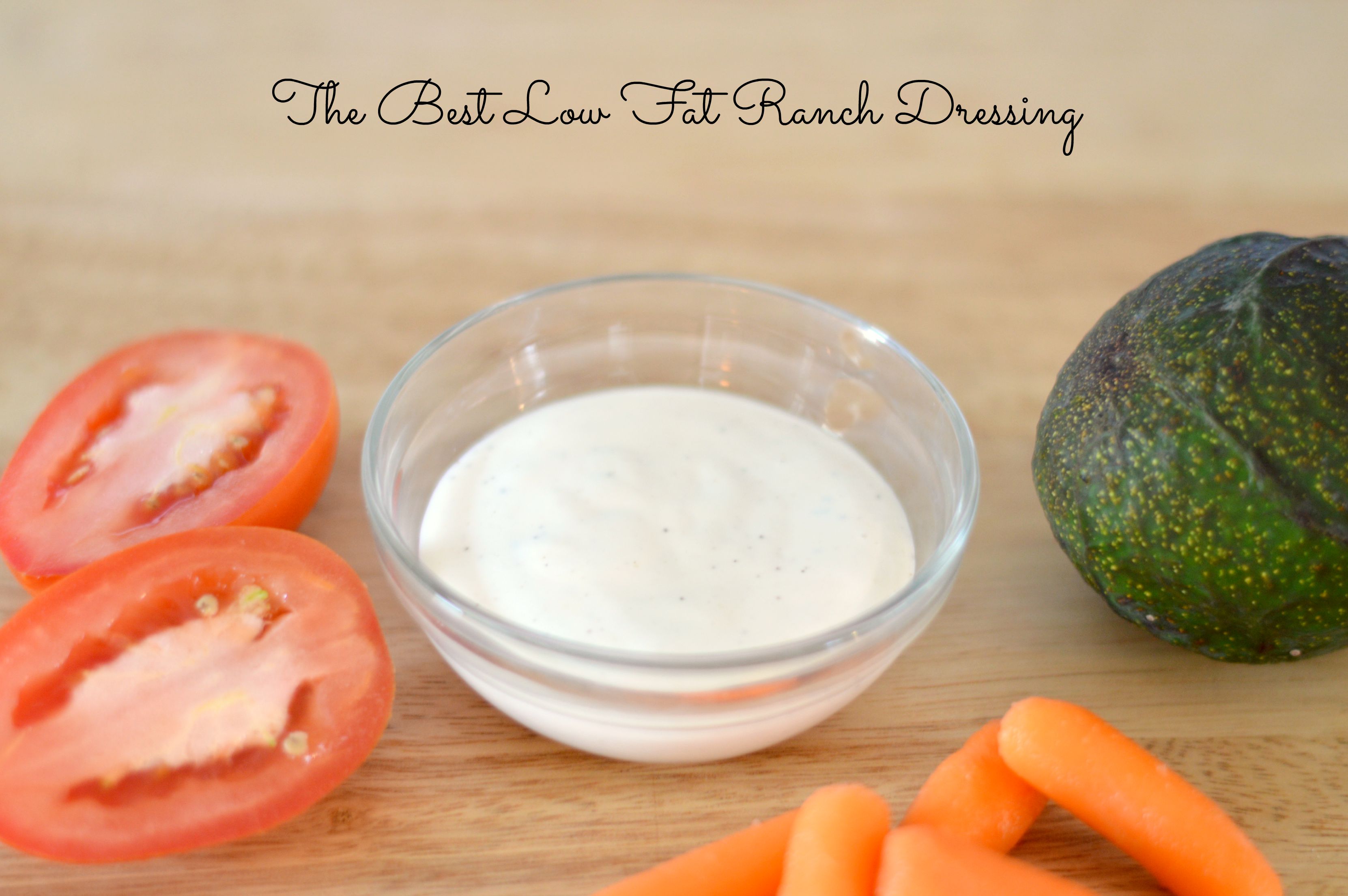 The Best Low Fat Ranch Dressing Recipe