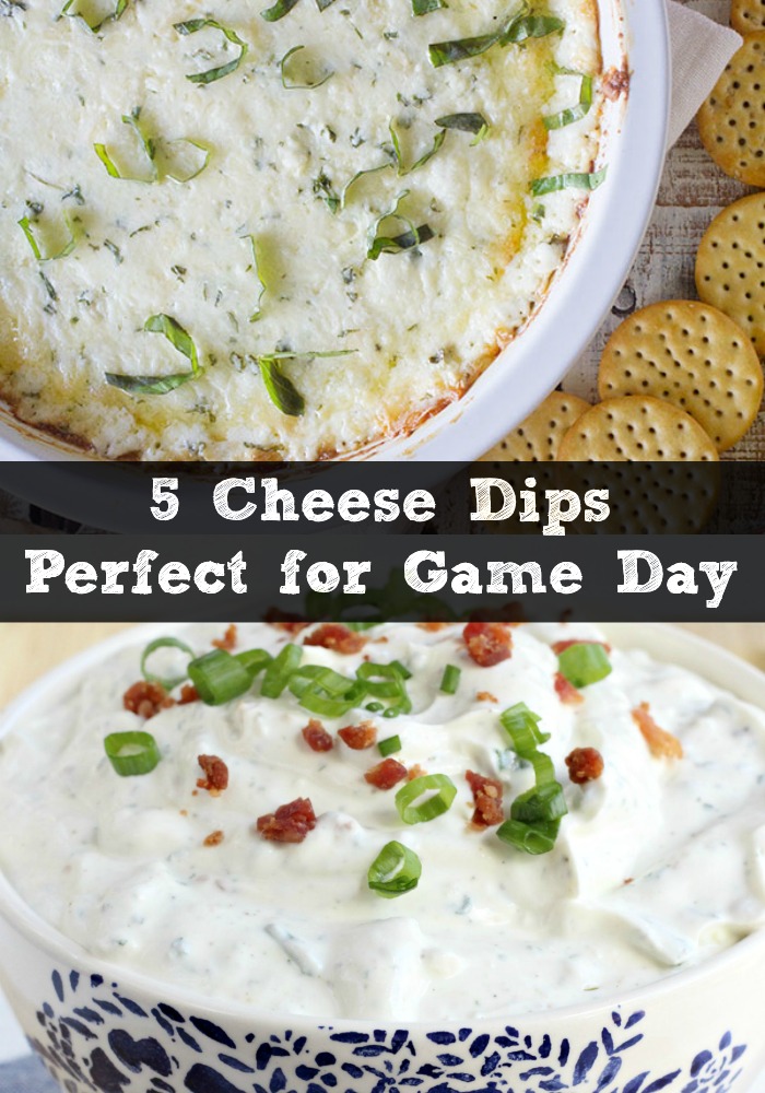 5 cheese dips for game day