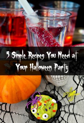 5 Easy Recipes You Need at Your Halloween Party