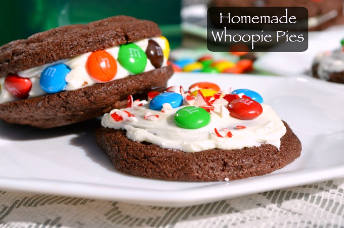 Homemade M&M’s® Whoopie Pies