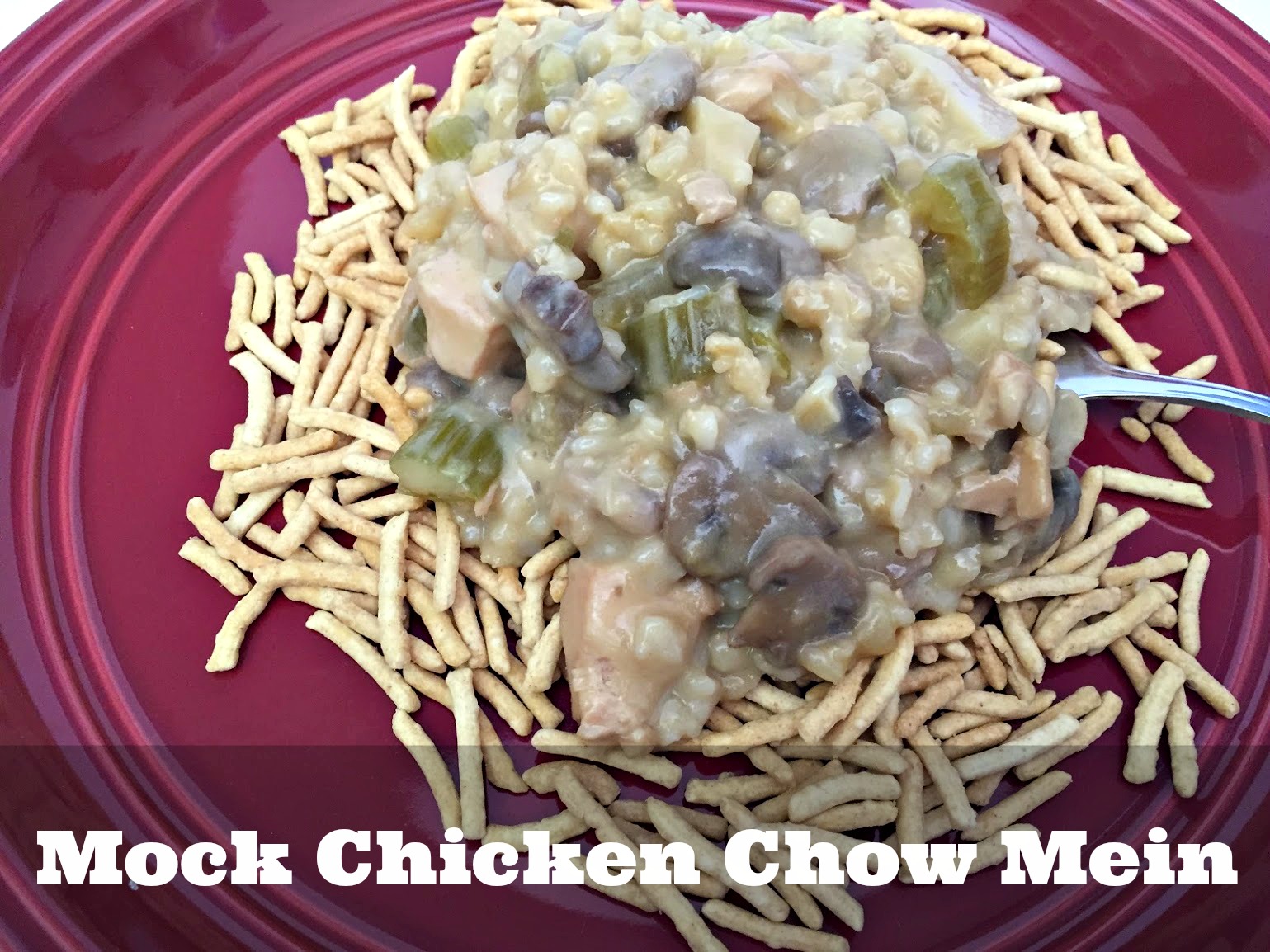 Mock Chicken Chow Mein