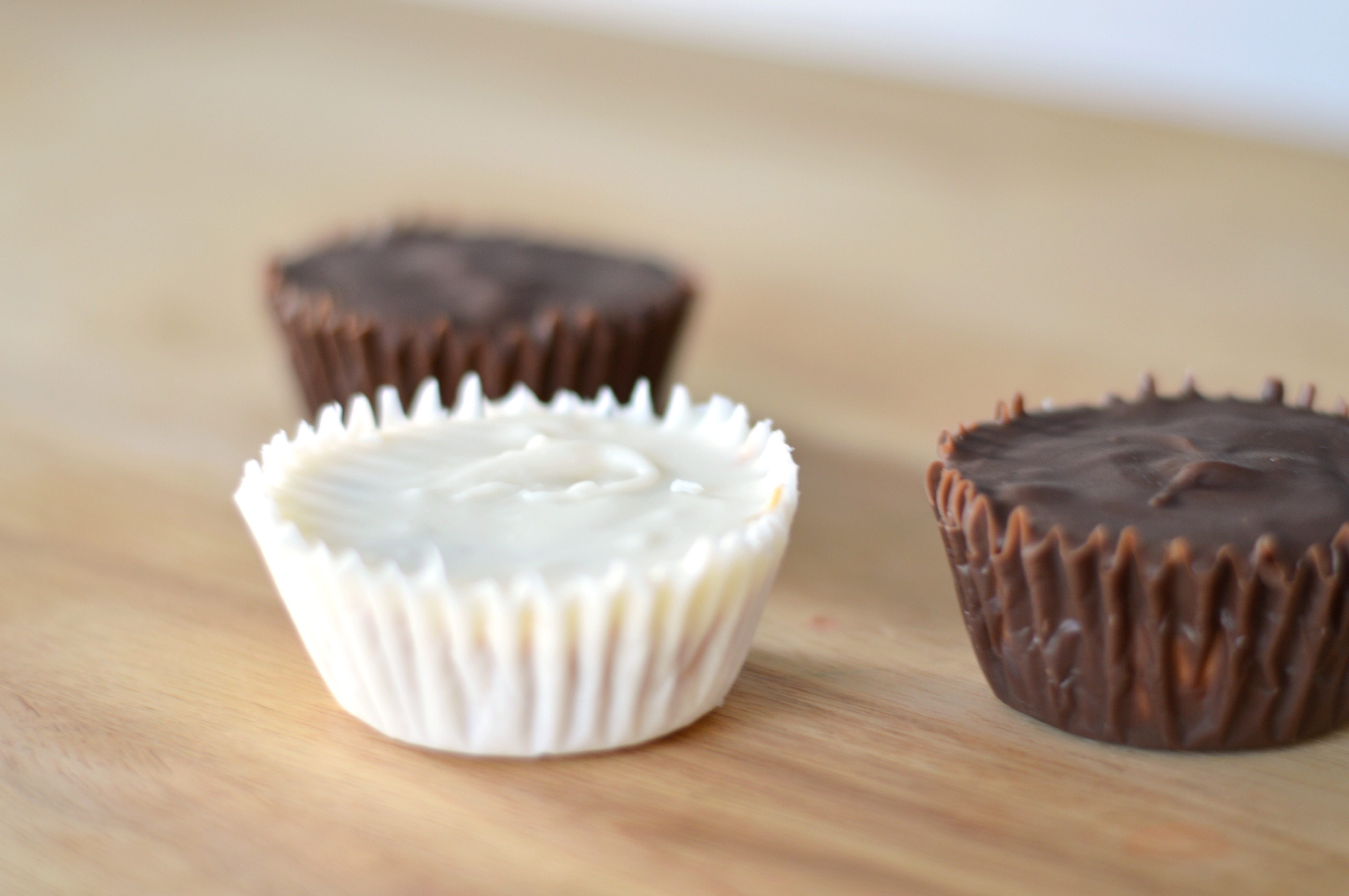 Peanut butter cups ready to eat