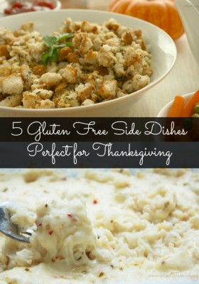 5 Gluten Free Side Dishes Perfect for Thanksgiving