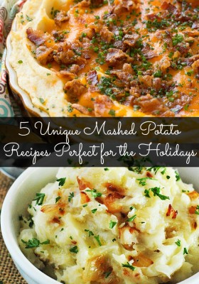 5 Must Try Mashed Potato Recipes for the Holidays