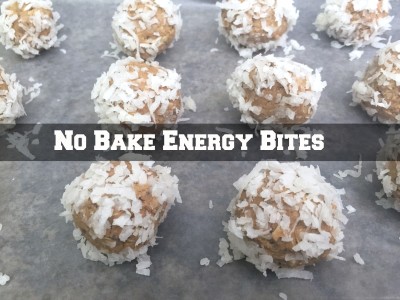 No Bake Energy Bites for Sweet All Day Energy