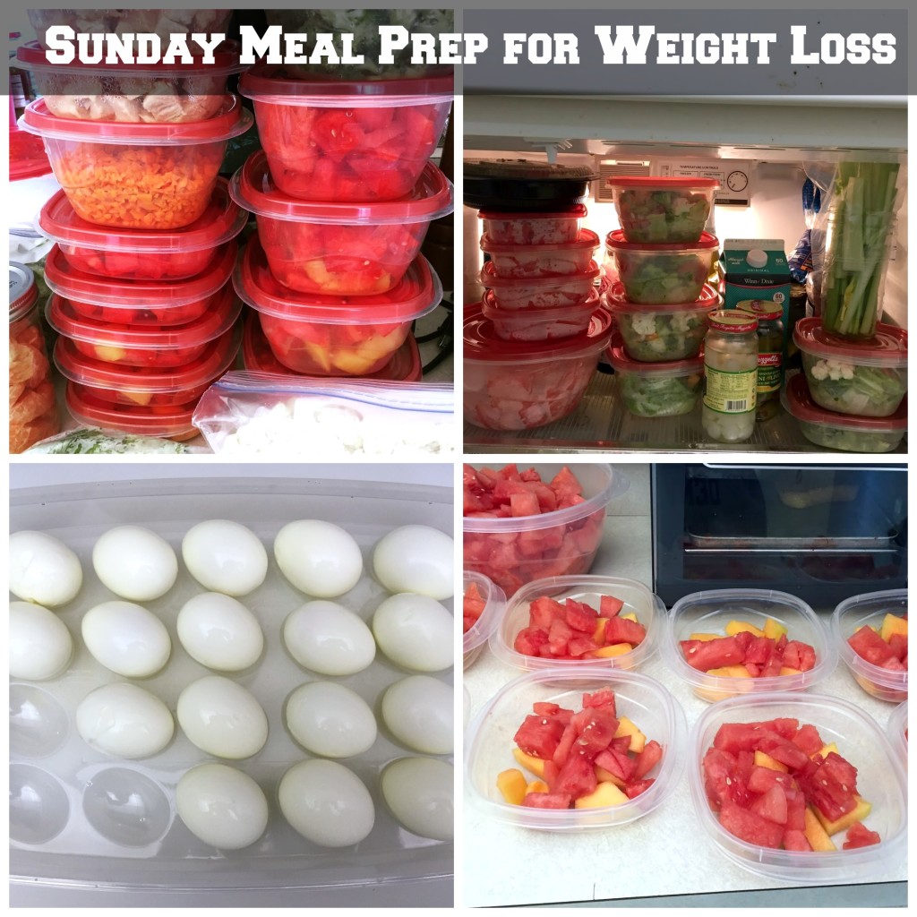 Sunday Meal Prep for weight loss