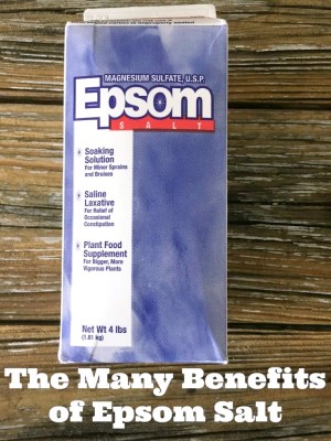 The Many Benefits of Epsom Salt