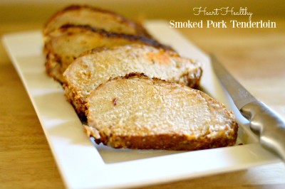 Heart-Healthy Applewood Smoked Pork Tenderloin