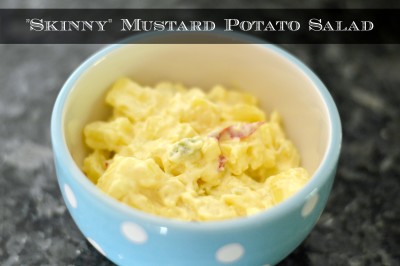 Skinny Mustard Potato Salad Recipe
