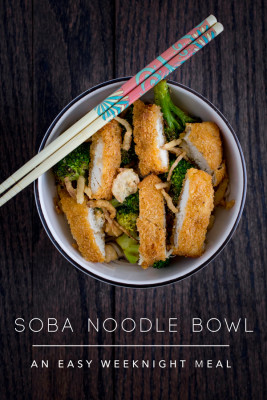 Soba Noodle Bowl – An Easy Weeknight Meal