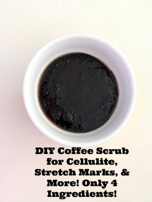 DIY Coffee Scrub for Cellulite, Stretch Marks, and More!