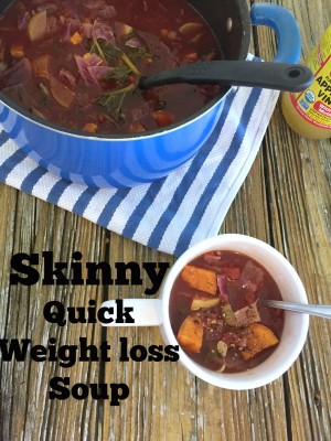 Quick Skinny Weight Loss Soup