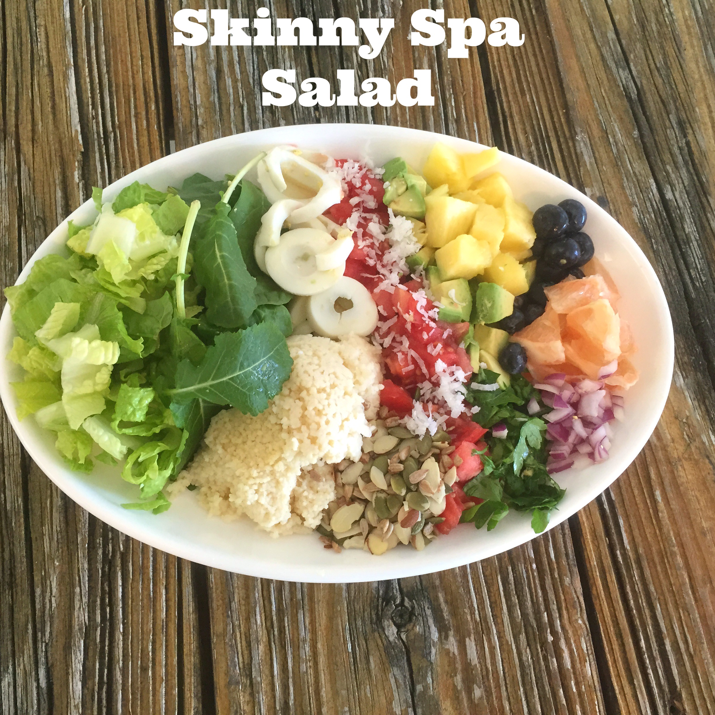 skinny spa salad