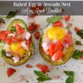 Baked Egg in Avocado Nest