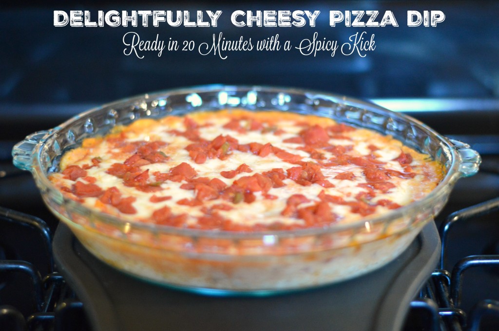 Delightfully Cheesy Pizza Dip with a Spicy Kick