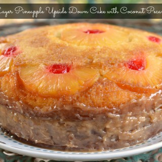 Double Layer Pineapple Upside Down Cake
