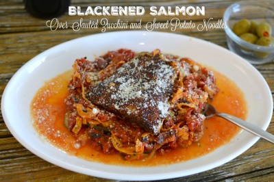 Healthy Blackened Salmon Dish