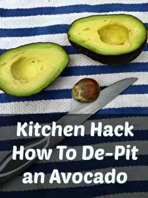 How to De-Pit an Avocado Tutorial and Video