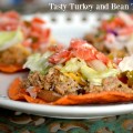 Tasty Turkey and Bean Tostadas in 30 Minutes